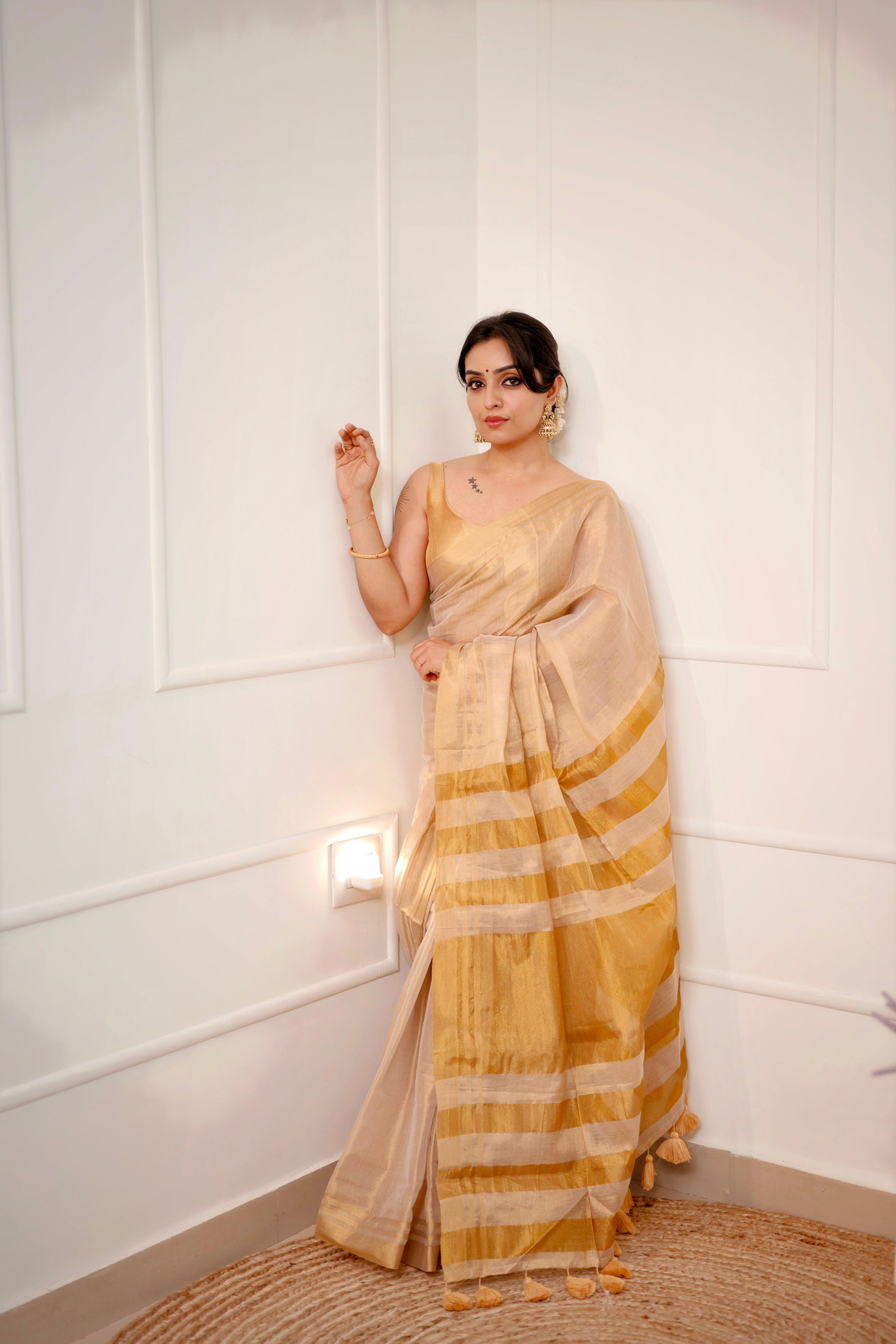 Ponmani – Tissue Saree