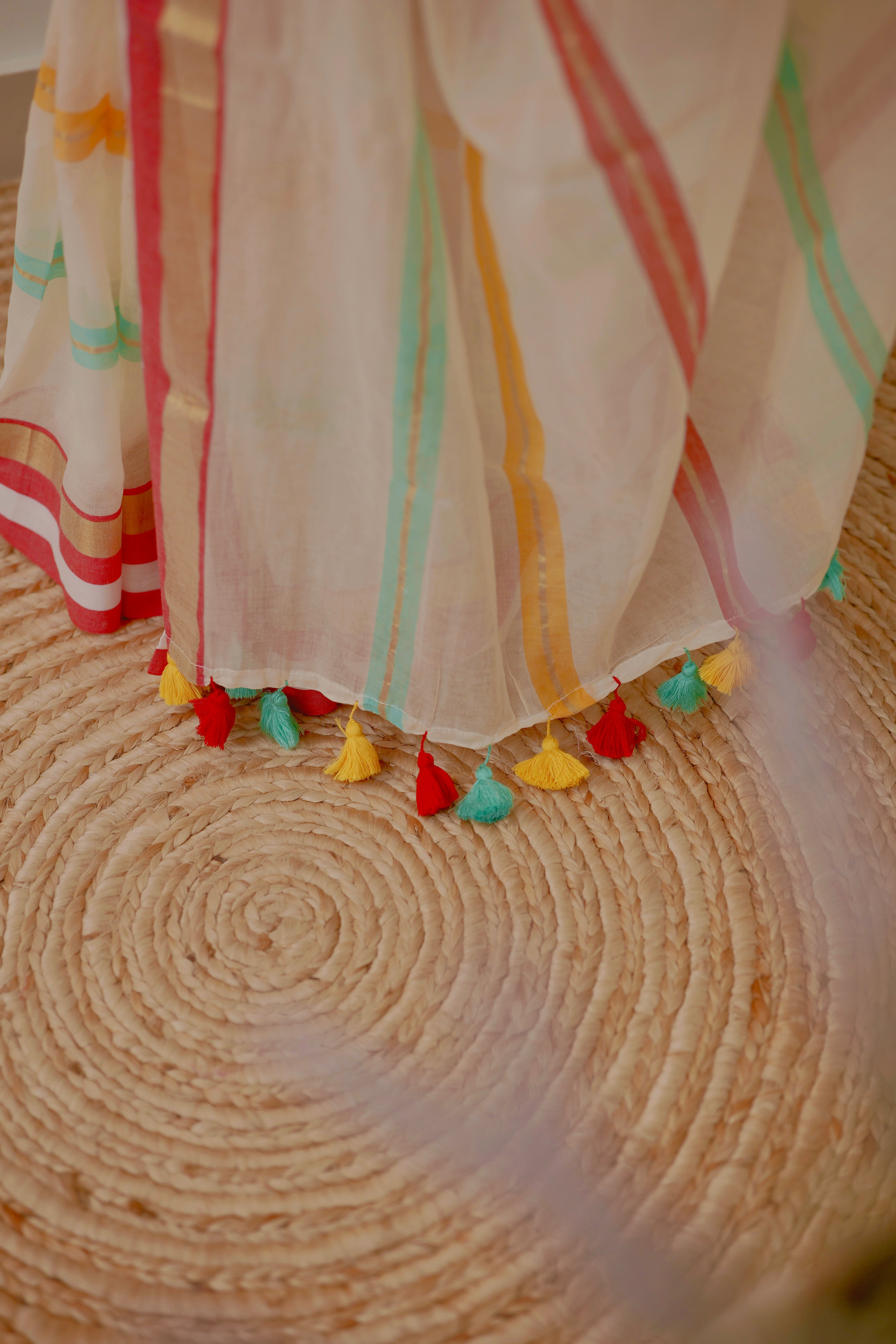 Poorna – Soft Mul Cotton Saree