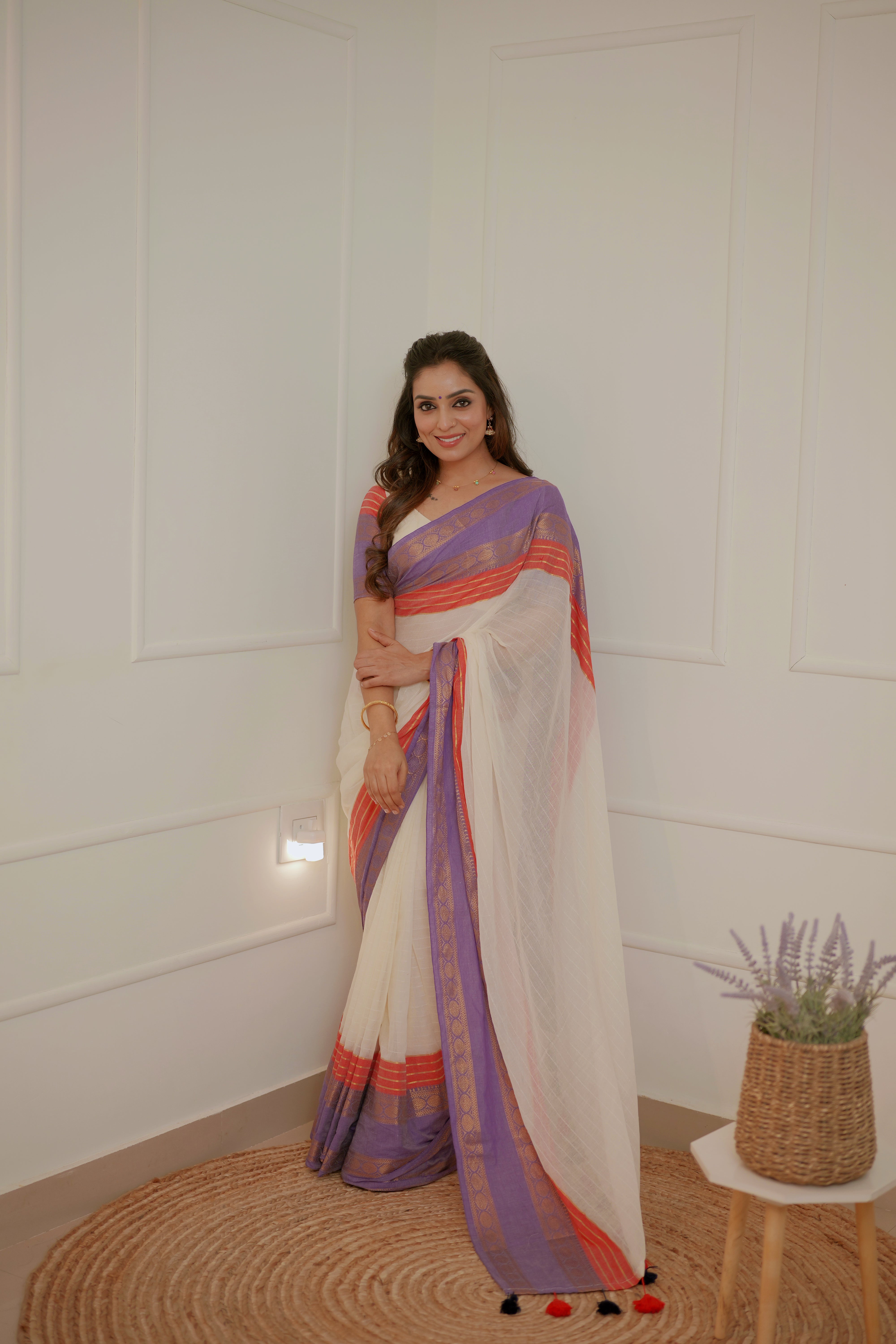 Poomizhi – Soft Mul Cotton Saree