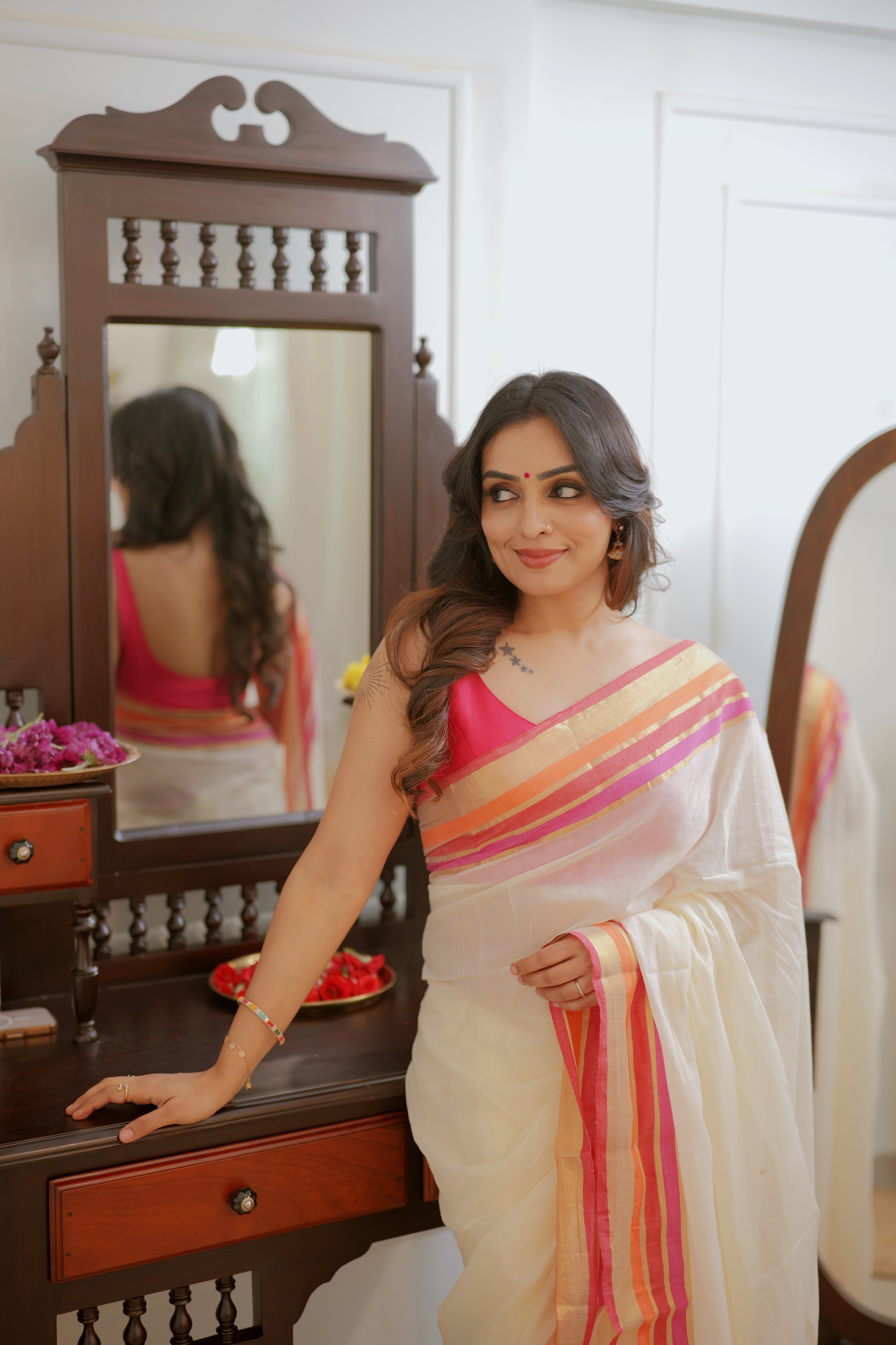 Kanimalar – Soft Mul Cotton Saree