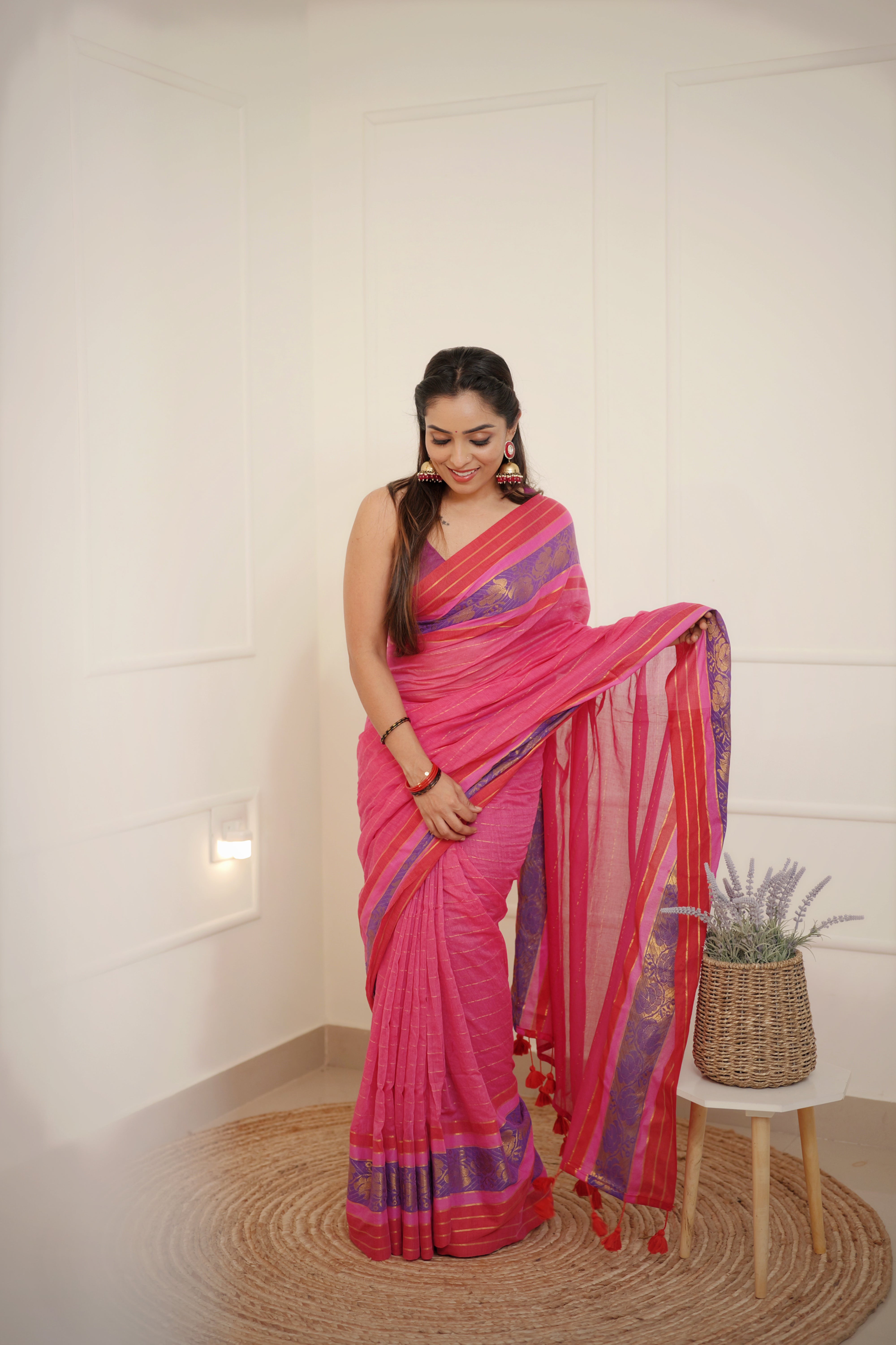 Komala – Soft Mul Cotton Saree